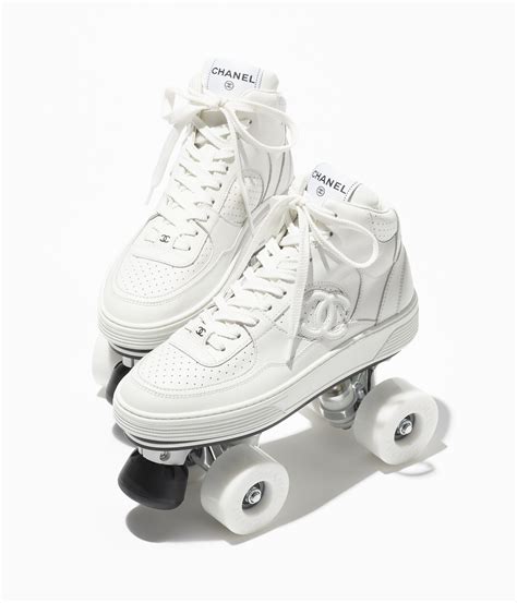 how much are the chanel roller skates|chanel tweed shoes.